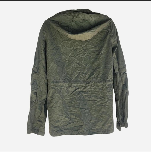 Love Tree Green Utility Jacket with Adjustable Waist - Picture 3 of 3